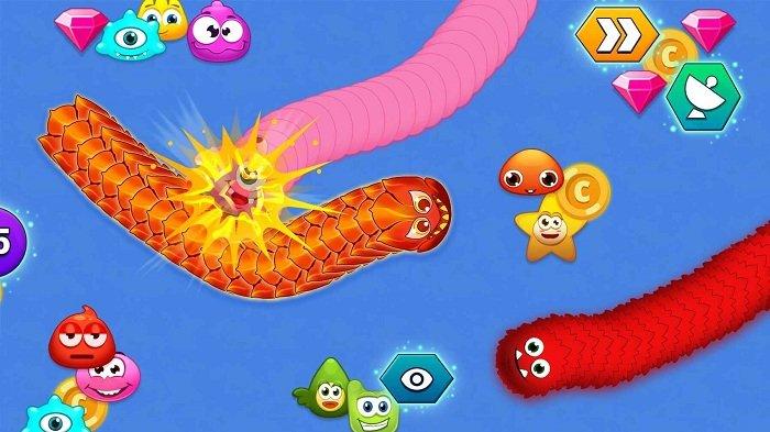 蠕虫狩猎最新版(worm hunt battle arena)下载,贪吃蛇游戏,wormhuntbattlearena