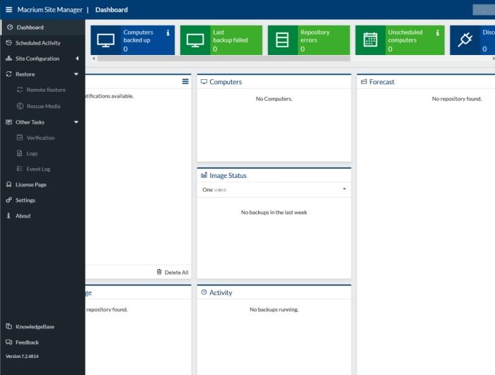 MacriumSiteManager,网站.