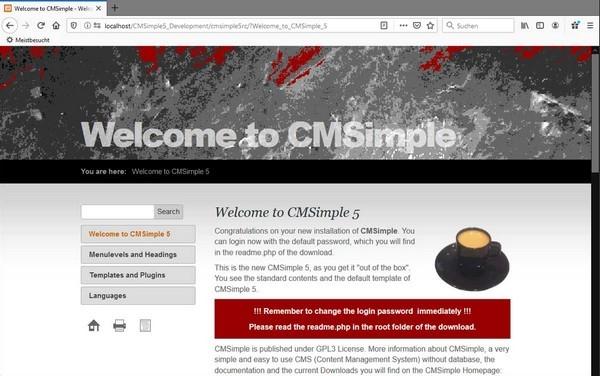 CMSimple,网站.
